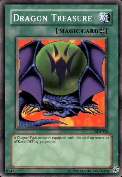 Dragon Treasure - SDJ-038 - LP - YuGiOh - Image 1