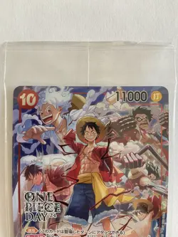 One Piece Day 2024 Monkey D Luffy ST10-006 SR Promo Japanese | Sleeve Sealed - Image 3