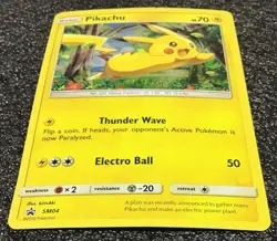 Pikachu Holo SM04 HP 70 Card - Image 4