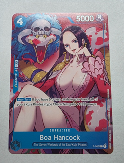 One Piece Boa Hancock P-066 Promo OP Promotion Card English - Image 1