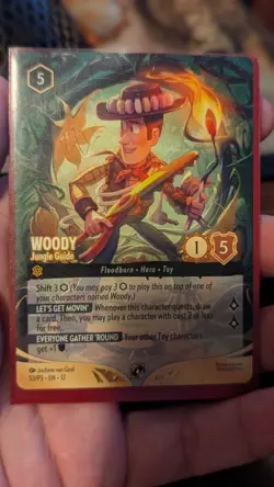 New Lorcana Woody Jungle Guide 53/P3 English Promo Non-Foil Card NM - Image 1