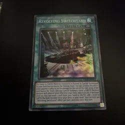 Revolving Switchyard OP10-EN011 Super Rare Yugioh Card Mint / NM - Image 1