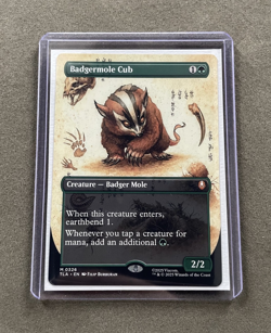 Badgermole Cub (Borderless) - Avatar: The Last Airbender - Regular - MTG - Image 1