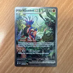 Koraidon ex 247/198 Special Illustration Rare Scarlet & Violet Pokemon Near Mint - Image 1