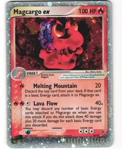 Magcargo ex Pokemon TCG Dragon 95/97 MP - Image 1