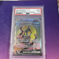 Iron Crown EX 206/162 Special Illustration Rare Pokemon PSA 9 *571 - Image 1