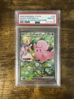 PSA 10 Lillies Clefairy 184/159 Pokemon TCG English - Image 1