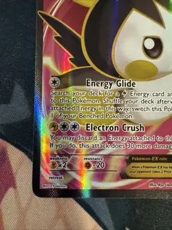 Pokemon TCG Emolga EX 143/146 XY Full Art Holo Ultra Rare English - Image 3