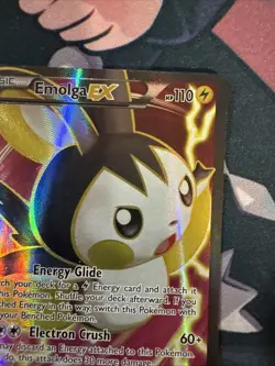Pokemon TCG Emolga EX 143/146 XY Full Art Holo Ultra Rare English - Image 5