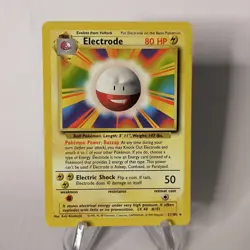 Electrode 21/102 - Non-Holo Rare - Base Set Unlimited - WOTC 1999 - Image 1