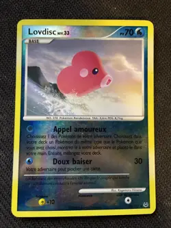 LOVDISC REVERSE - POKEMON 35/127 PLATINE DE BASE EXCELLENT ETAT FR - Image 1