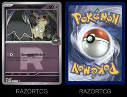 TEAM ROCKET'S MIMIKYU (TEAM ROCKET) 097/217 UC ASCENDED HEROES POKEMON NM/M - Image 3