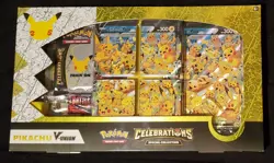 Pokemon TCG Celebrations Special Collection Pikachu V Union Box Sealed - Image 1