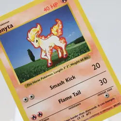 Pokemon TCG - Ponyta 60/102 Base Set Common Shadowless WOTC 1999 - EXC/NM - Image 1