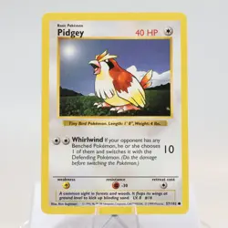 Pokemon TCG - Pidgey 57/102 Base Set Common Shadowless WOTC 1999 - EXC/NM - Image 2