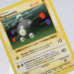 Pokemon TCG - Magnemite 53/102 Base Set Common Shadowless WOTC 1999 - EXC/NM - Image 1