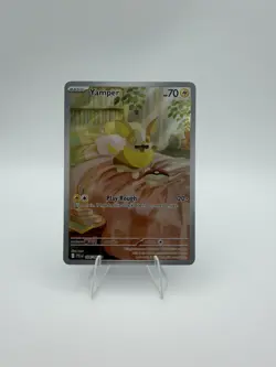 Yamper 099/094 Illustration Rare Phantasmal Flames Pokemon Near Mint - Image 1