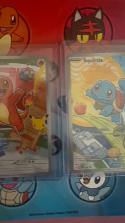 Pokemon TCG First Partner Series illustration 1 Kanto GEN 1 Starters + sticker - Image 2