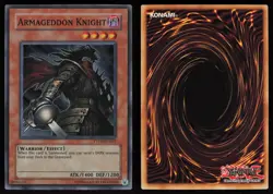 Armageddon Knight PTDN-EN021 Super Rare TWED YU-GI-OH #3 - Image 3