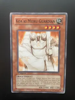 Yugioh Koa'ki Meiru Guardian RGBT-EN023 1st Edition Common LP - Image 1