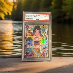 2024 One Piece OP09-Emperors in the New World #119 Monkey D. Luffy PSA 10 - Image 1
