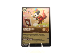 Mickey Mouse Leader of The Band 34/P1 - League Promo FOIL - Disney Lorcana - Image 1