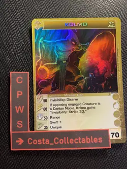 KOLMO - MAX ENERGY - 50/60/50/35/70 - SUPER RARE - CHAOTIC CARD - ZOTH TCG NM - Image 1