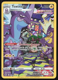 Toxtricity - GG09/GG70 - Illustration Rare - Crown Zenith - Pokemon TCG Card - Image 1