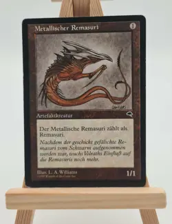 Metallischer Remasuri Sturmwind Magic Karte MTG deutsch (Metallic Sliver) - Image 1