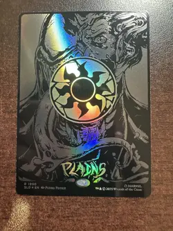 Plains 1950 Raised Fool Mana Symbiote Spider-man Secret Lair NM 2X - Image 3