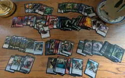 MTG Magic The Gathering Token Lot Bulk Collection x136 Cards Zombie Goblin Wolf - Image 1