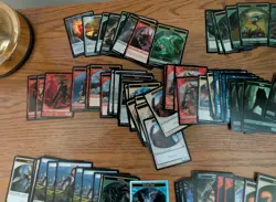 MTG Magic The Gathering Token Lot Bulk Collection x136 Cards Zombie Goblin Wolf - Image 2