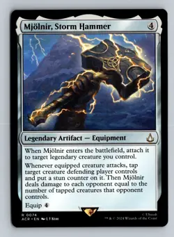 Mjolnir, Storm Hammer - ACR #74 Rare - NM / Mint Assassin's Creed Single - Image 2