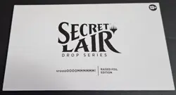 MTG Secret Lair vroooOOOOMMMMMM! Raised-Foil Edition SEALED - Image 1