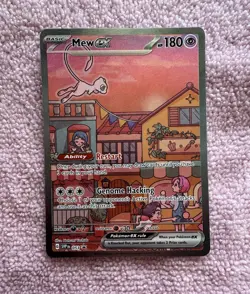 Mew ex 053 Pokemon 151 Ultra Premium Collection Black Star Promo Alt Art NM TCG - Image 1