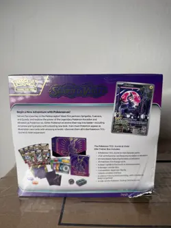 Pokemon TCG: Scarlet & Violet Elite Trainer Box Base Set Violet Miraidon *TEAR* 820650853418 - Image 2