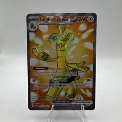 The Pokemon Company Gholdengo ex 231/182 SV04 Paradox Rift UR Full Art Holo - Image 1