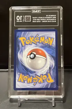 2025 POKEMON SV BLACK STAR PROMO ILLUST. CONTEST 2024 #215 TOXTRICITY EX TAG 10 - Image 2