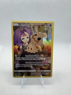 Pokemon TCG Mimikyu 245/236 Sm-Cosmic Eclipse Secret Rare Holo Full Art EN - Image 1