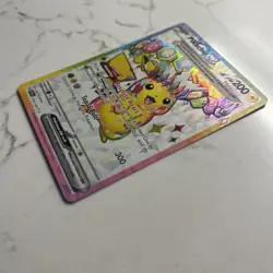 Pikachu Ex - Full Art Ultra Rare #219/191 - Pokemon Surging Sparks 2024 Gradable - Image 3