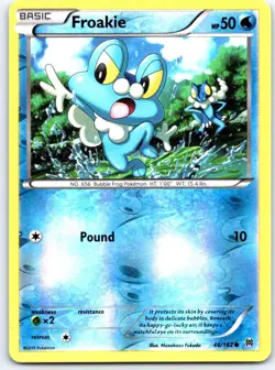 Froakie 46/162 Common BREAKthrough Pokemon Reverse Holo NM - Image 1