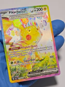Pikachu ex 238/191 Surging Sparks SIR Special Illustration Rare NM Pokemon TCG - Image 3