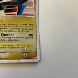 Lucario LV.X 122/123 Mysterious Treasures Holo Pokemon TCG 2007 - Image 10