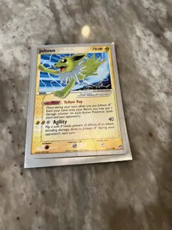 Pokemon TCG Jolteon Gold Star 101/108 World Championship 2007 - Image 4