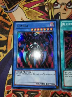 Resurrection & Chakra numh-en052/en053 1st Edition (VLP/LP) Super Rare Yu-Gi-Oh! - Image 4