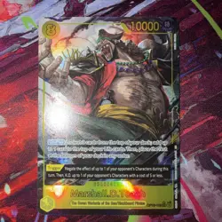 Bandai Marshall D Teach OP16 - 119 ALT Secret Rare - ONE PIECE TCG - Image 1