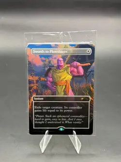 2026 SWORDS TO PLOWSHARES PSA Magazine Promo Wizards Of The Coast Marvel - Image 1