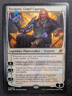 Tezzeret, Cruel Captain - Edge of Eternities (MTG) - Image 1