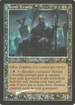 MTG Tomb Tyrant (Retro Frame) (854) Foil R Secret Lair Bonus Zombies NM - Image 1