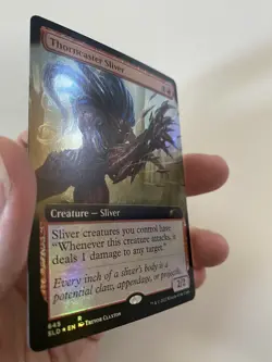 Thorncaster Sliver *FOIL* Borderless SECRET LAIR: Exclusive 2022 MTG MT/NM - Image 5